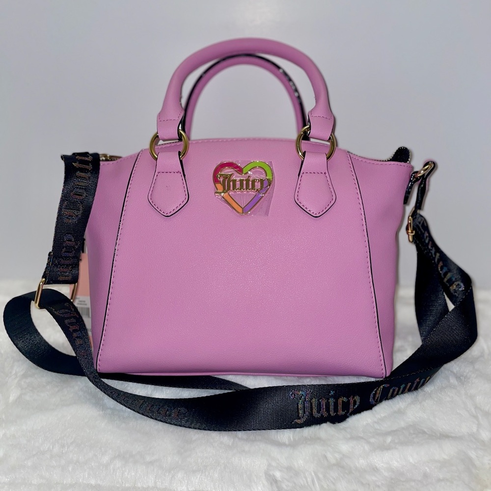 NWT Juicy Couture Love Mode‎ Satchel Fondant Pink Purse